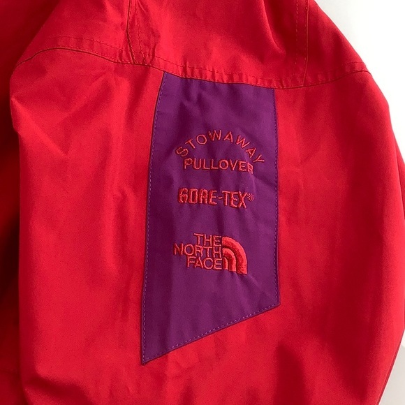 VGT The North Face Stowaway pullover Gore Tex lightweight hooded jacket SZ XL - Picture 3 of 16